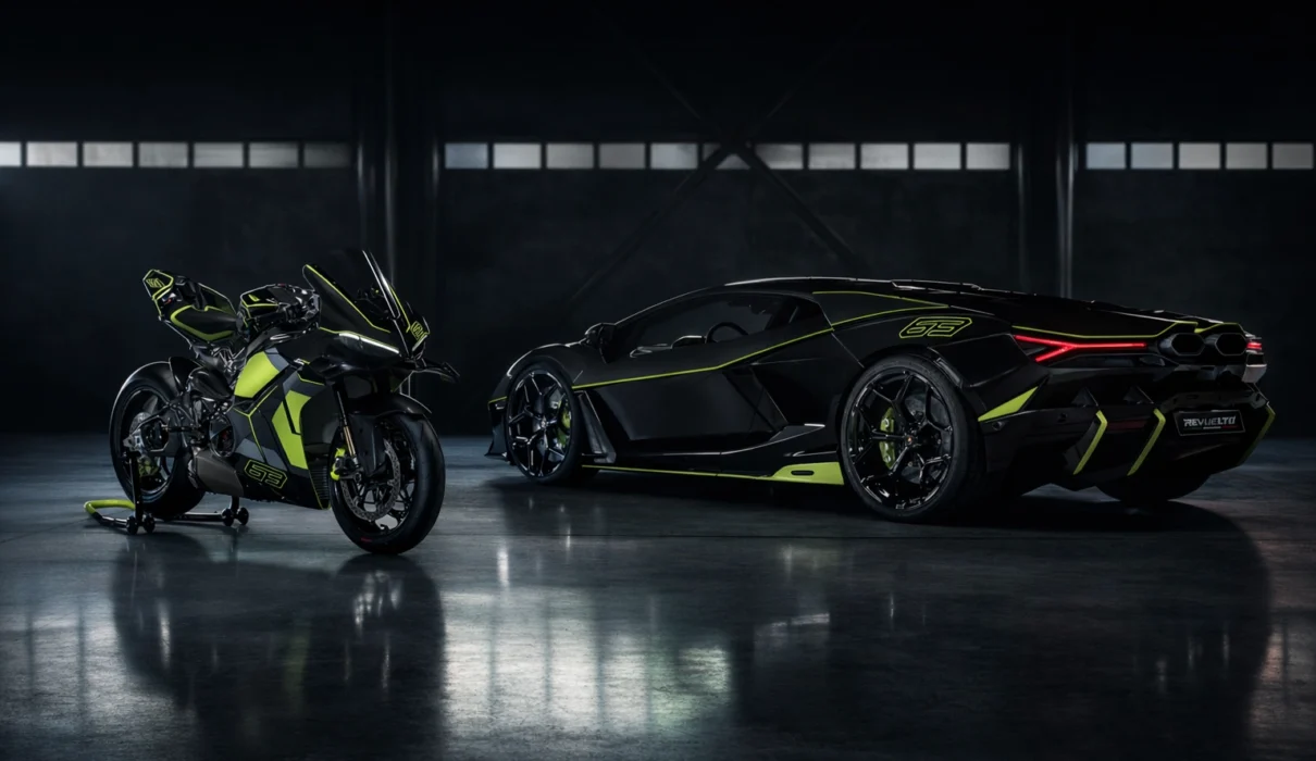 ducati panigale v4 lamborghini