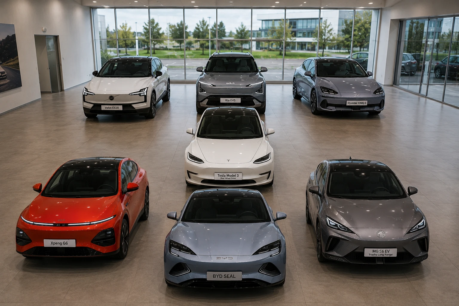 Best luxury electric cars under £40k